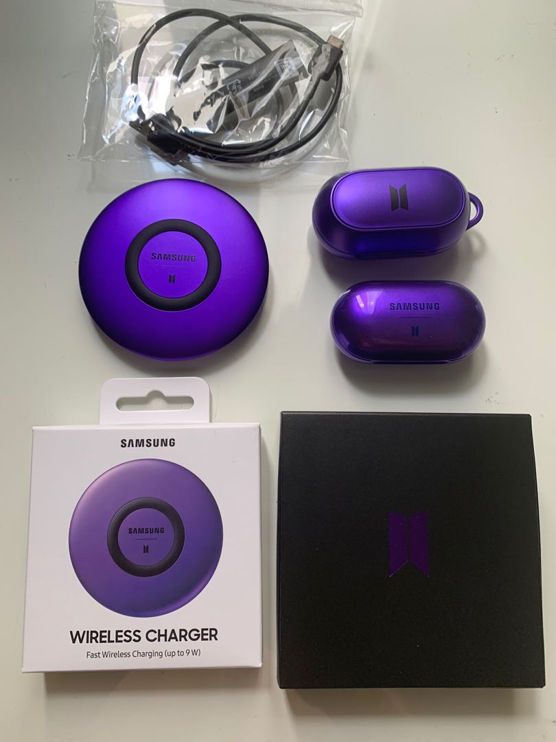 Samsung BTS Galaxy Buds+ (Complete Set), Audio, Earphones on Carousell