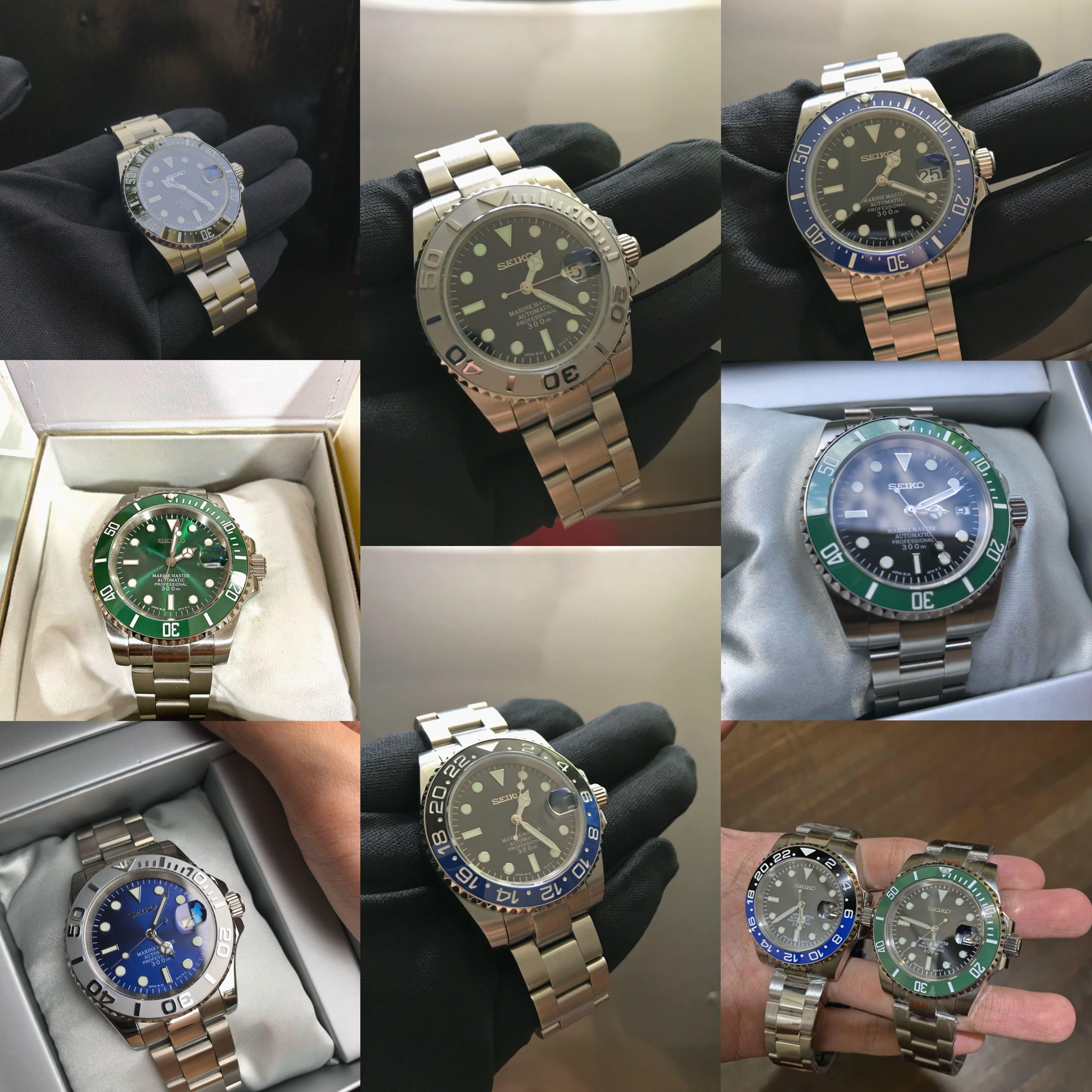 Seiko 904L Stainless Steel Homage Mods, Men's Fashion, Watches &  Accessories, Watches on Carousell