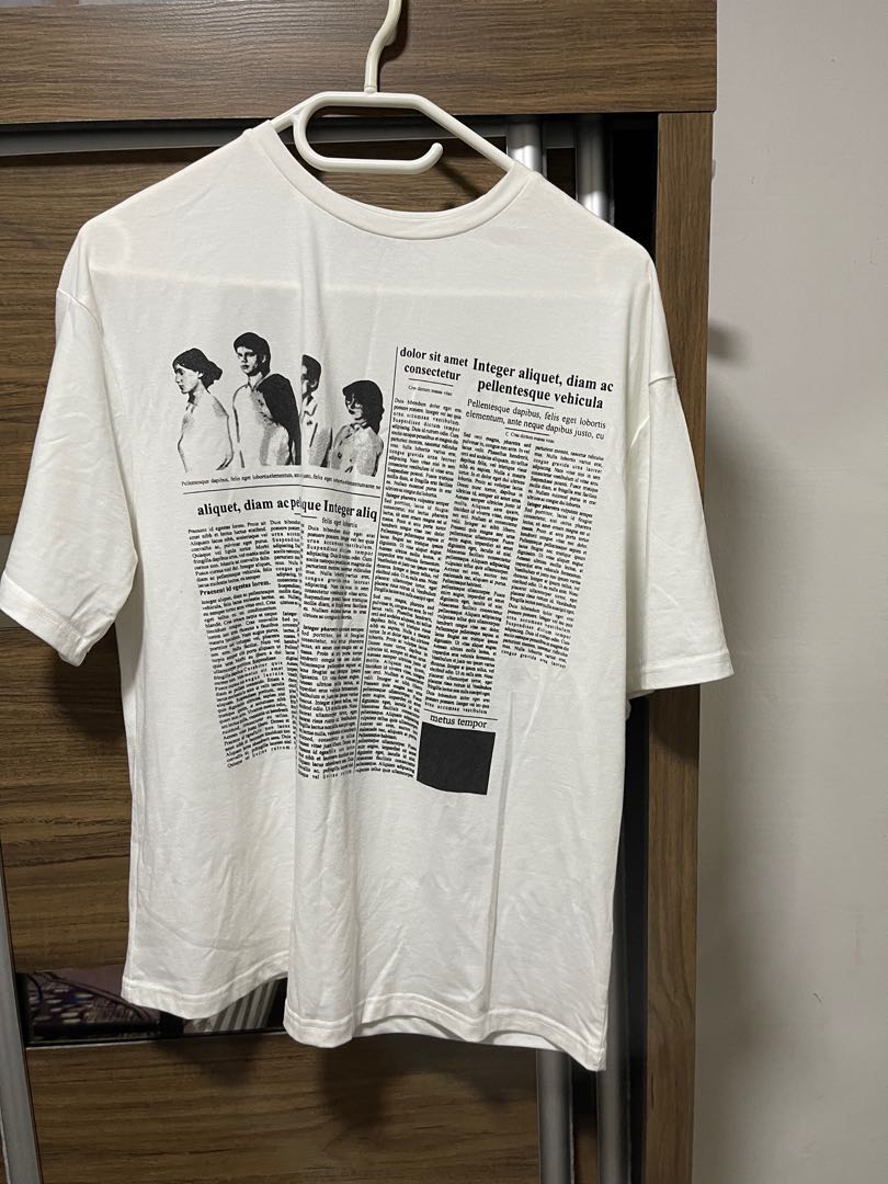 newspaper shirt shein