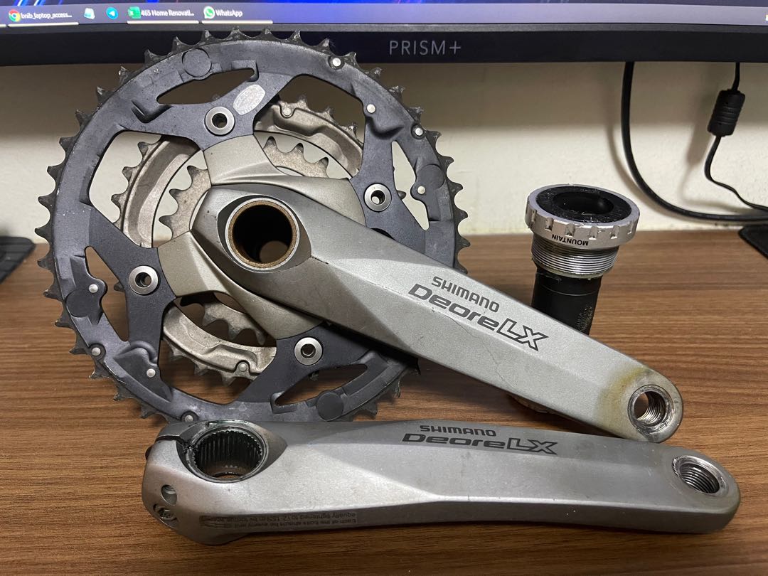 Shimano deore best sale triple crankset