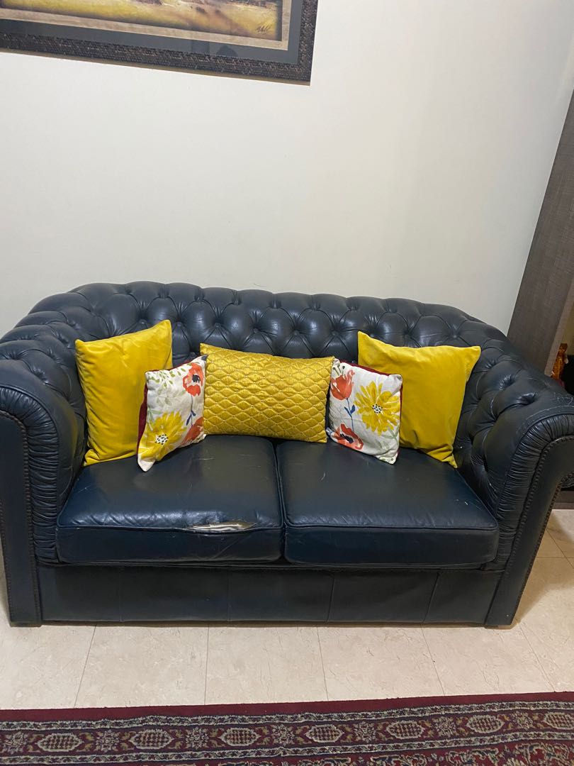 Sofa Set without coffee table and without cusions, Furniture & Home