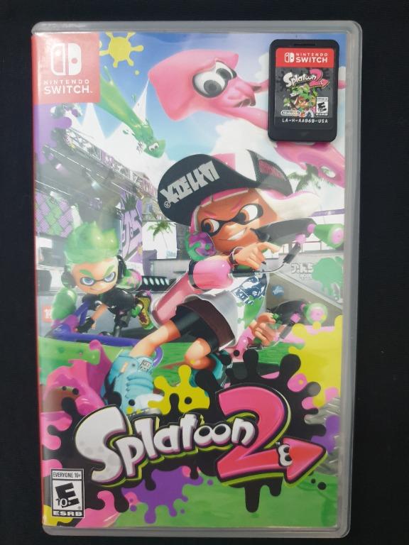Splatoon 2 online game case
