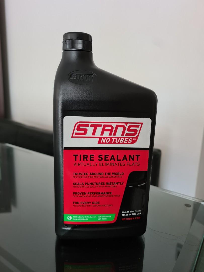 Stans No Tube Tire Sealant 946ml, Sports Equipment, Bicycles & Parts, Parts & Accessories on