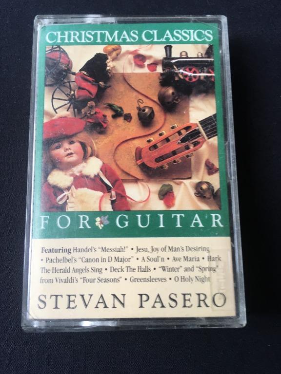 Stevan Pasero - Christmas Classics for Guitar (Category: CDs & DVDs) located in Valenzuela. Submitted by noztaljah (Listing ID 1127120872, Image 1). Description: Item in VG/NM condition. US pressing. Case not graded since this is replaceable. #Jazz/Funk/Fusion/New Age/Electronic Tracklist Greensleeves Ave Maria Deck The Halls Jesu, Joy Of Man's Desiring Messiah (Allelujah!) O Holy Night Hark The Herald Angels Sing Winter (Four Seasons, Op. 8) Spr