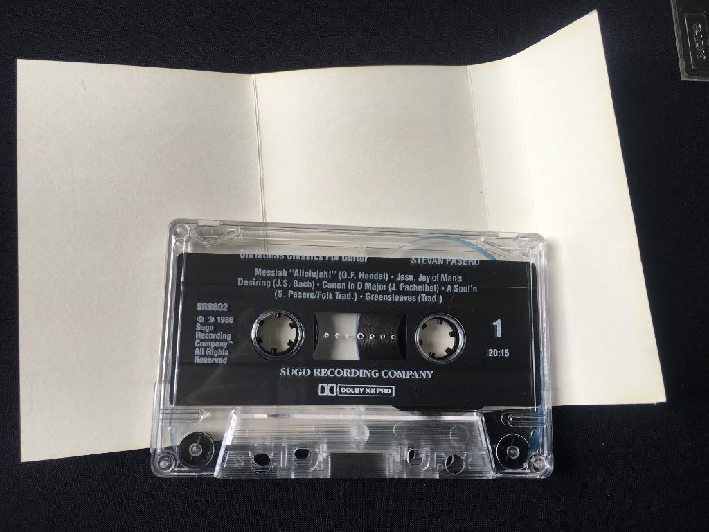 Stevan Pasero - Christmas Classics for Guitar (Category: CDs & DVDs) located in Valenzuela. Submitted by noztaljah (Listing ID 1127120872, Image 2). Description: Item in VG/NM condition. US pressing. Case not graded since this is replaceable. #Jazz/Funk/Fusion/New Age/Electronic Tracklist Greensleeves Ave Maria Deck The Halls Jesu, Joy Of Man's Desiring Messiah (Allelujah!) O Holy Night Hark The Herald Angels Sing Winter (Four Seasons, Op. 8) Spr
