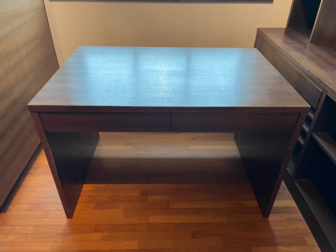 Study table custom built designer Mu Dian, Furniture & Home Living ...