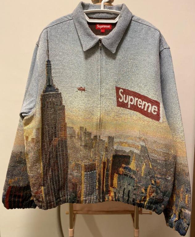 Supreme aerial tapestry harrington jacket sales
