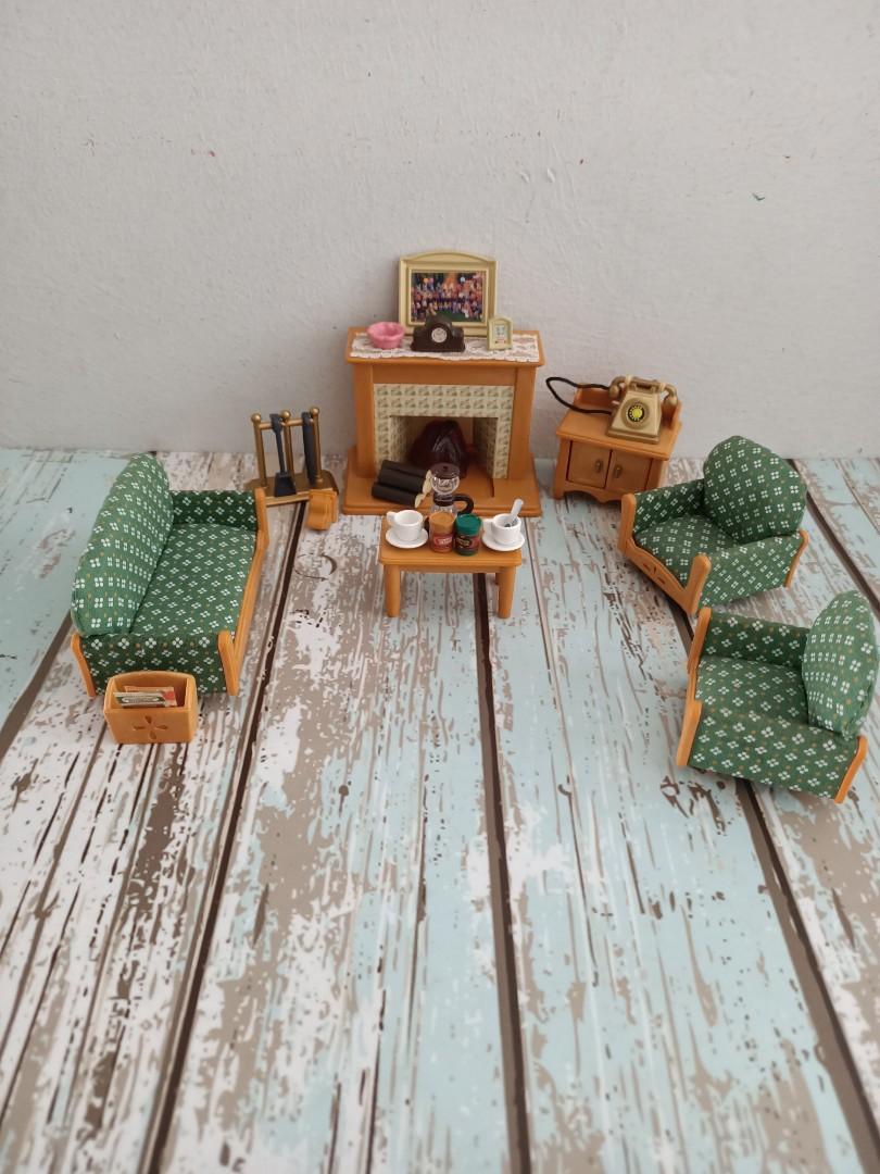 Calico critters deluxe living room set deals