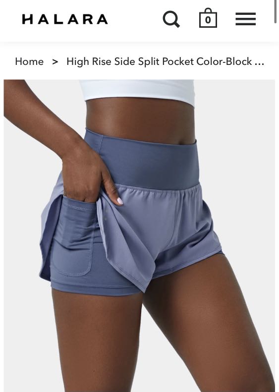 The Halara High Rise Side Split Pocket 