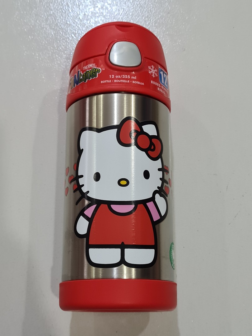 Thermos Hello Kitty Vacuum Bottle, Babies & Kids, Going Out, Other