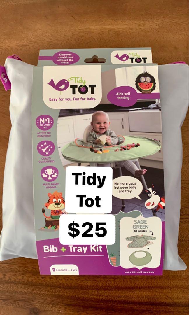 Tidy tot tray and bib, Babies & Kids, Nursing & Feeding, Weaning