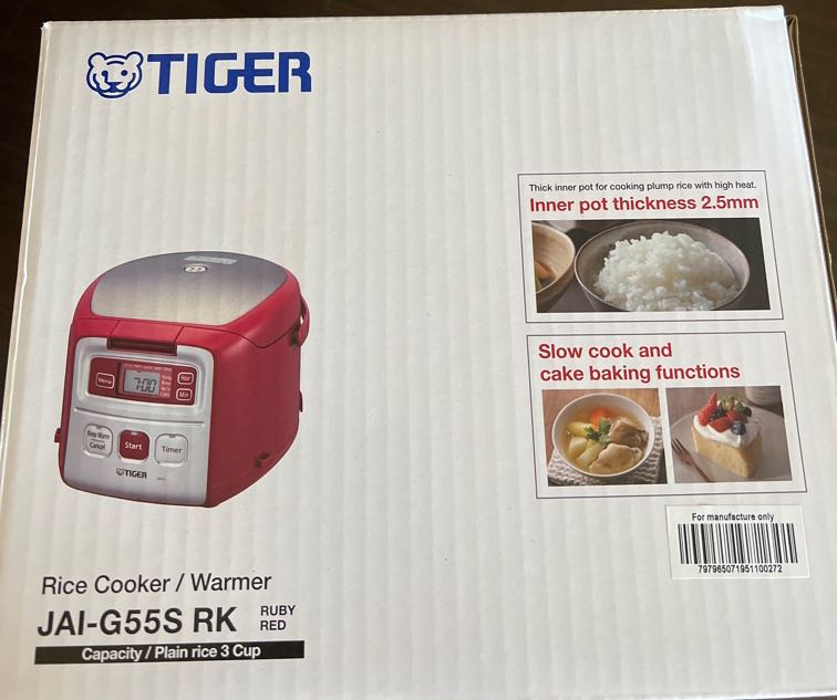 Tiger JAIG55S Rice Cooker, TV & Home Appliances, Kitchen Appliances