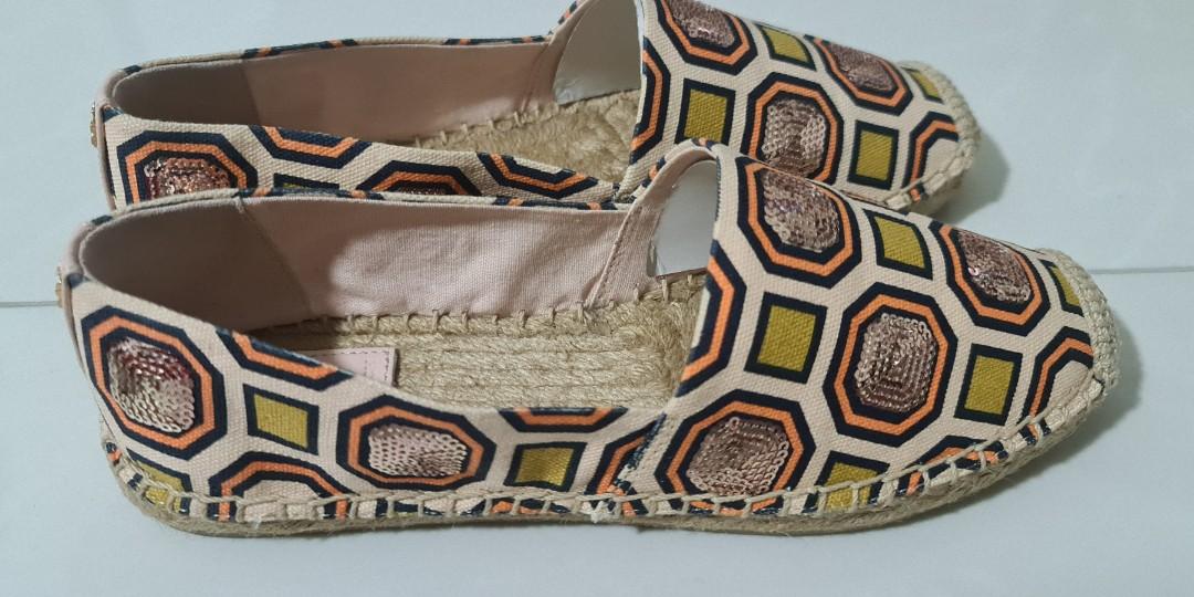 Tory Burch Cecily Embellished Espadrille