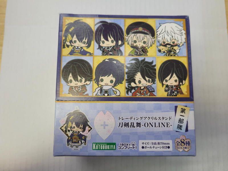 刀劍亂舞 Trading 壓克力立牌第一部隊8件原盒 興趣及遊戲 玩具 遊戲類 Carousell