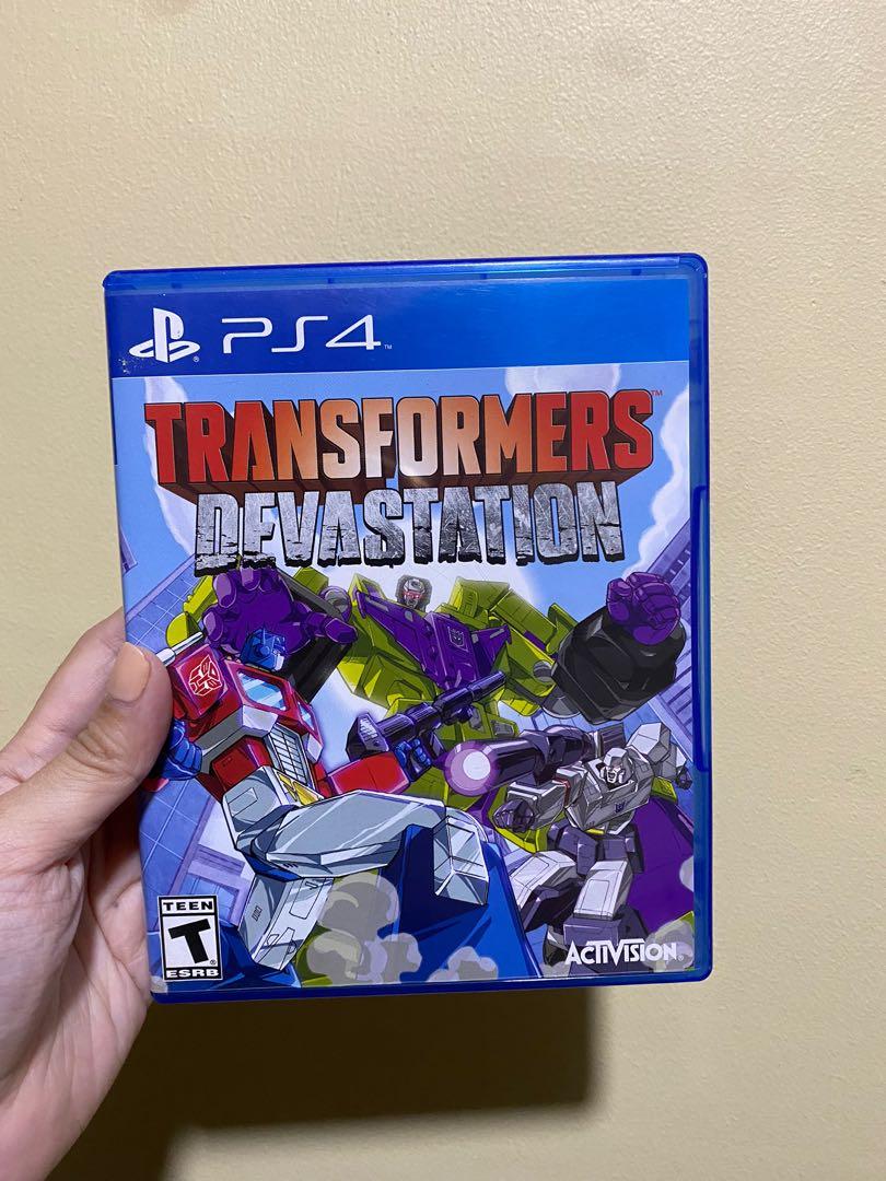 Transformers Devastation PS4, Video Gaming, Video Games, PlayStation on