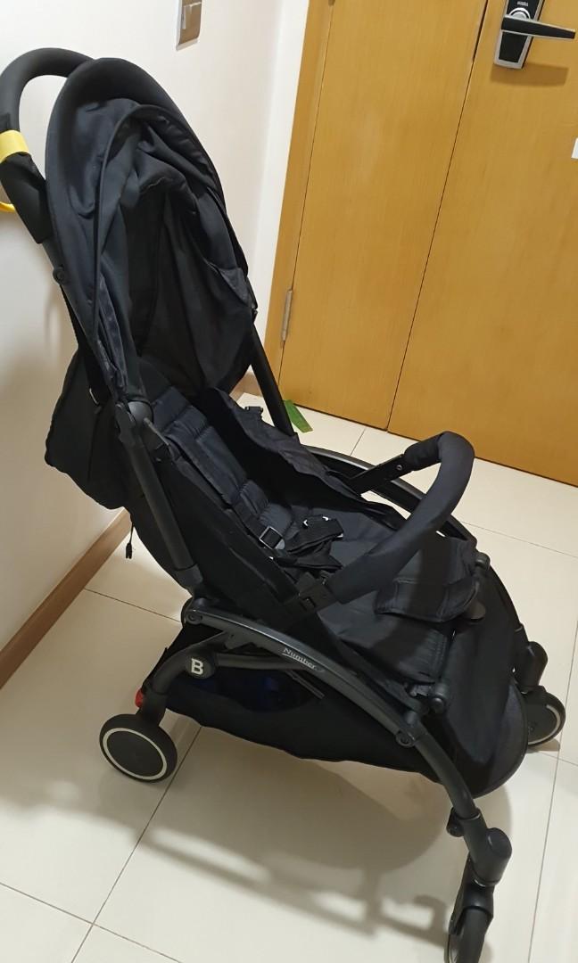 combi stroller fold sling and go