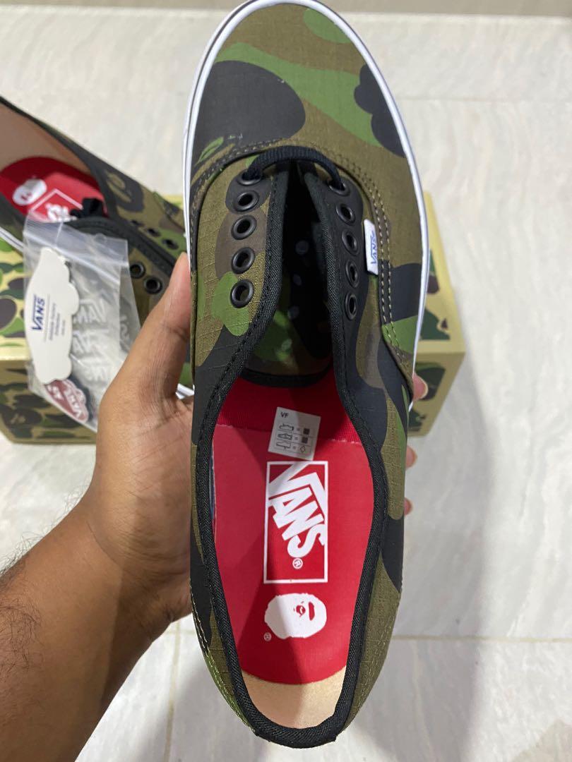 Harga vans x bape online
