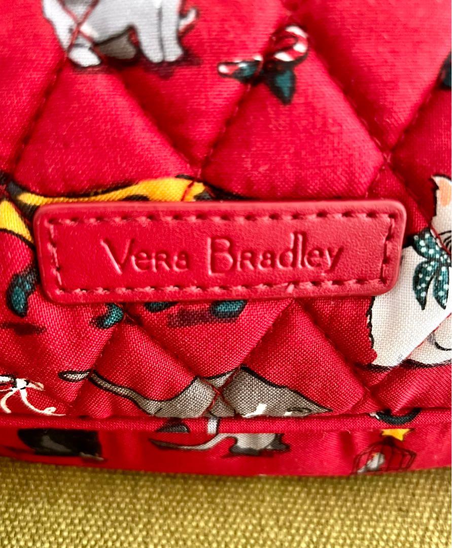 Vera Bradley Holiday Cats Shoulder/Sling Bag, Women's Fashion, Bags
