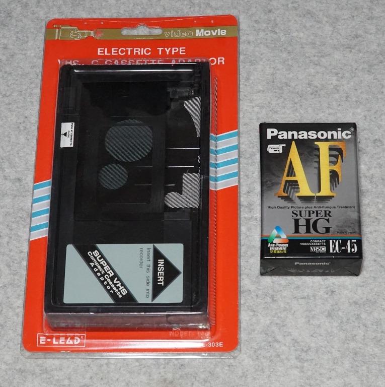 VHSC VHSC to VHS adapter. Battery operated, TV & Home Appliances, TV