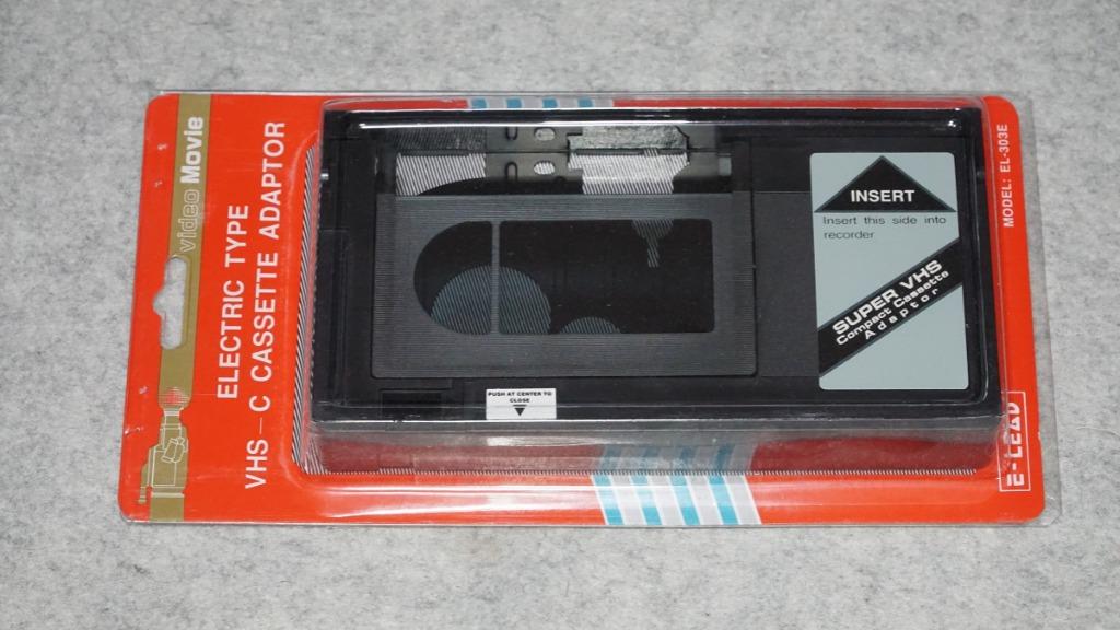 VHSC VHSC to VHS adapter. Battery operated, TV & Home Appliances, TV