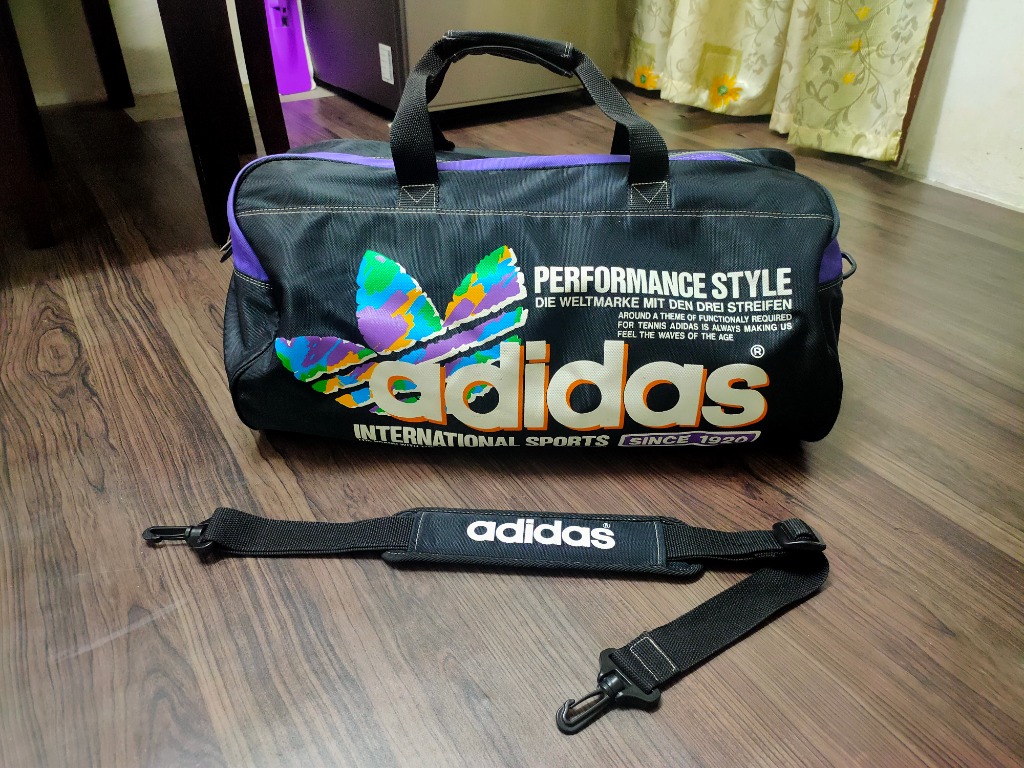 Adidas trefoil gym bag outlet