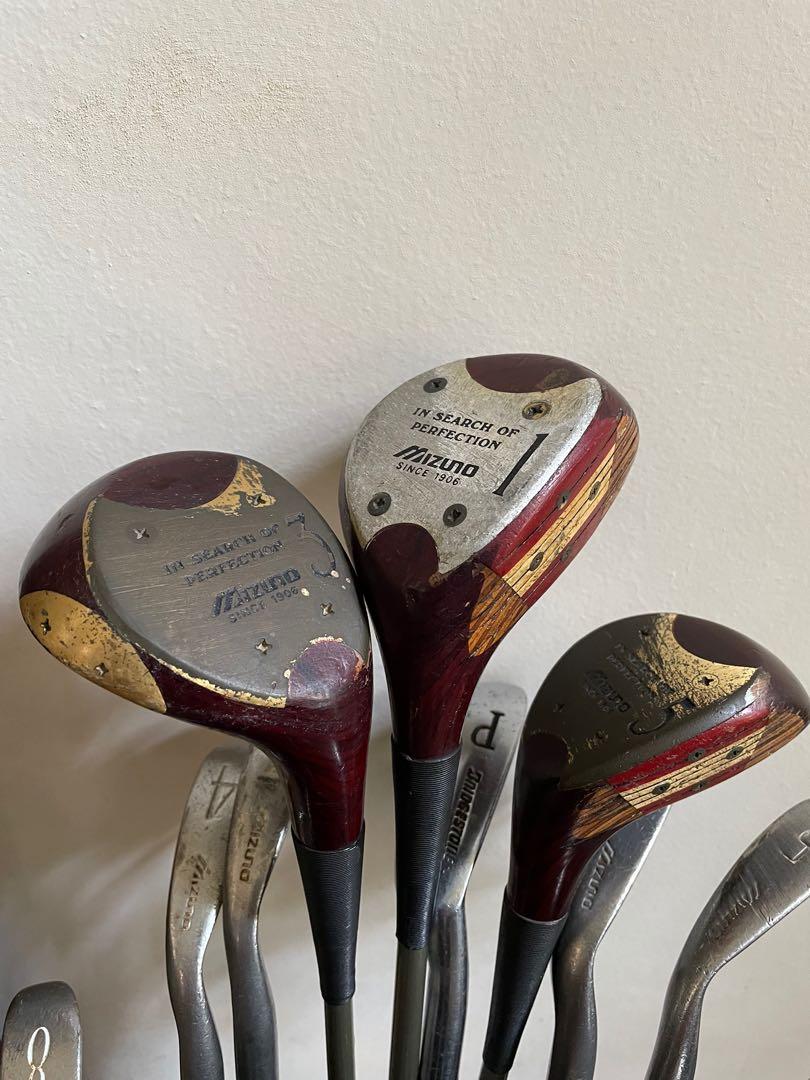 Vintage mizuno golf shop clubs