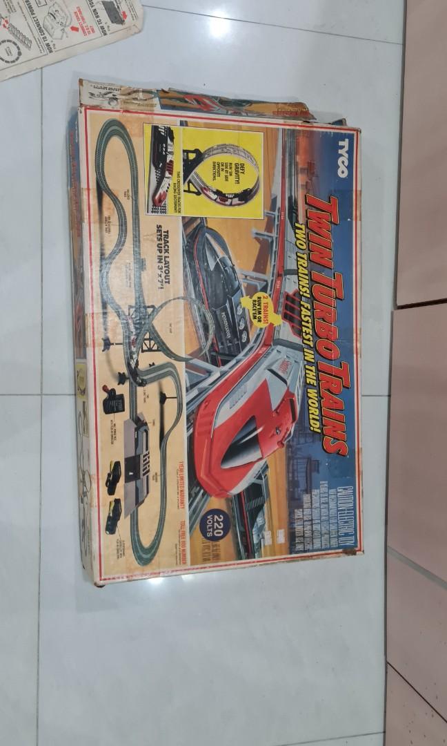 Tyco twin turbo trains on sale