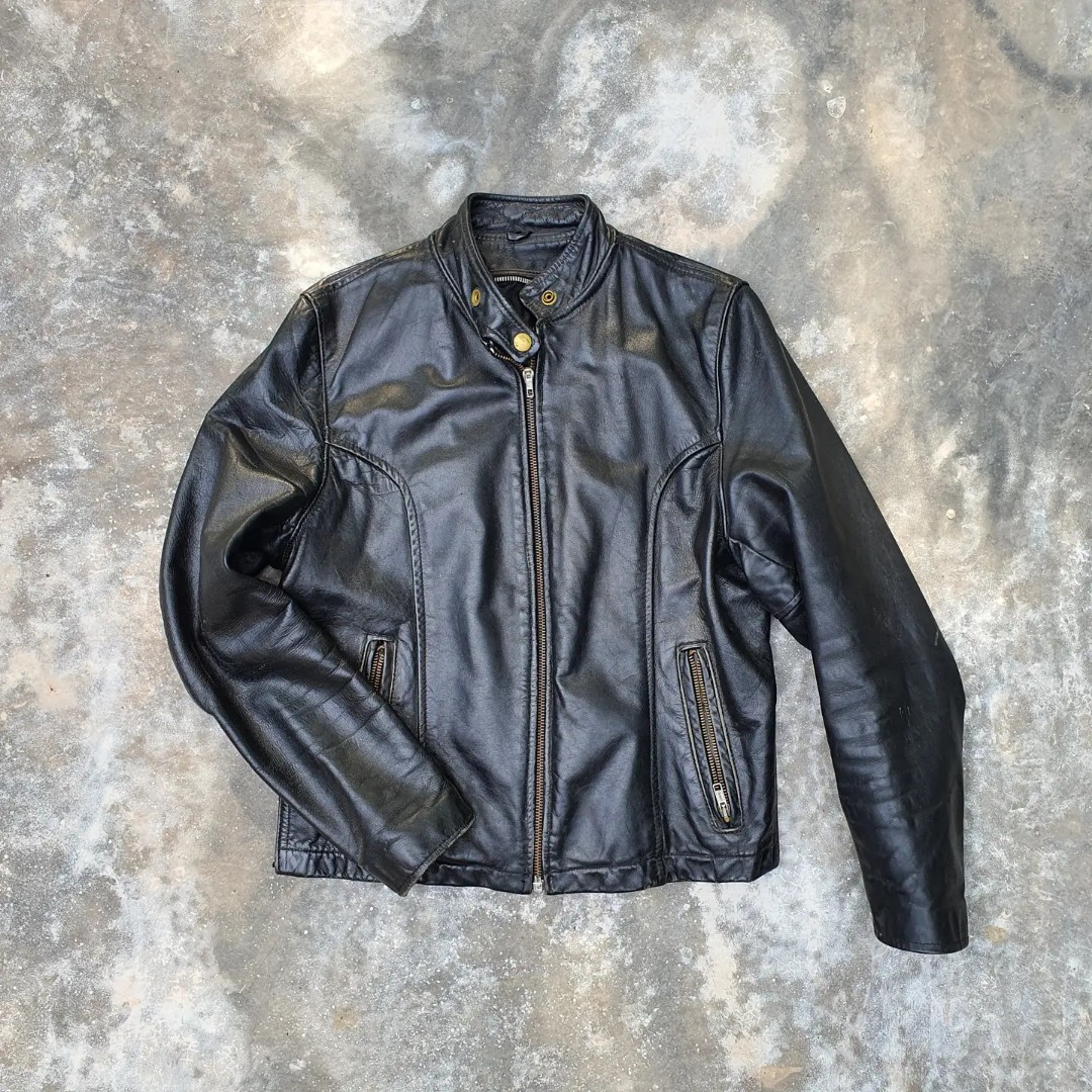 vanson leather motorcycle jacket
