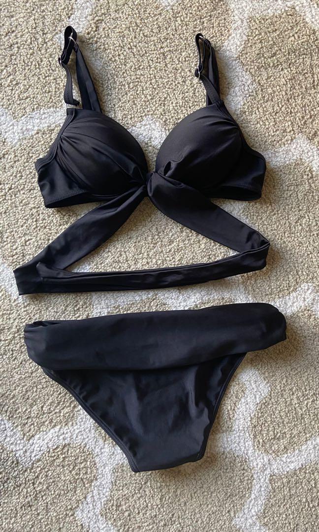 Wrap Around Bikini Set, Women's Fashion, Swimwear, Bikinis & Swimsuits