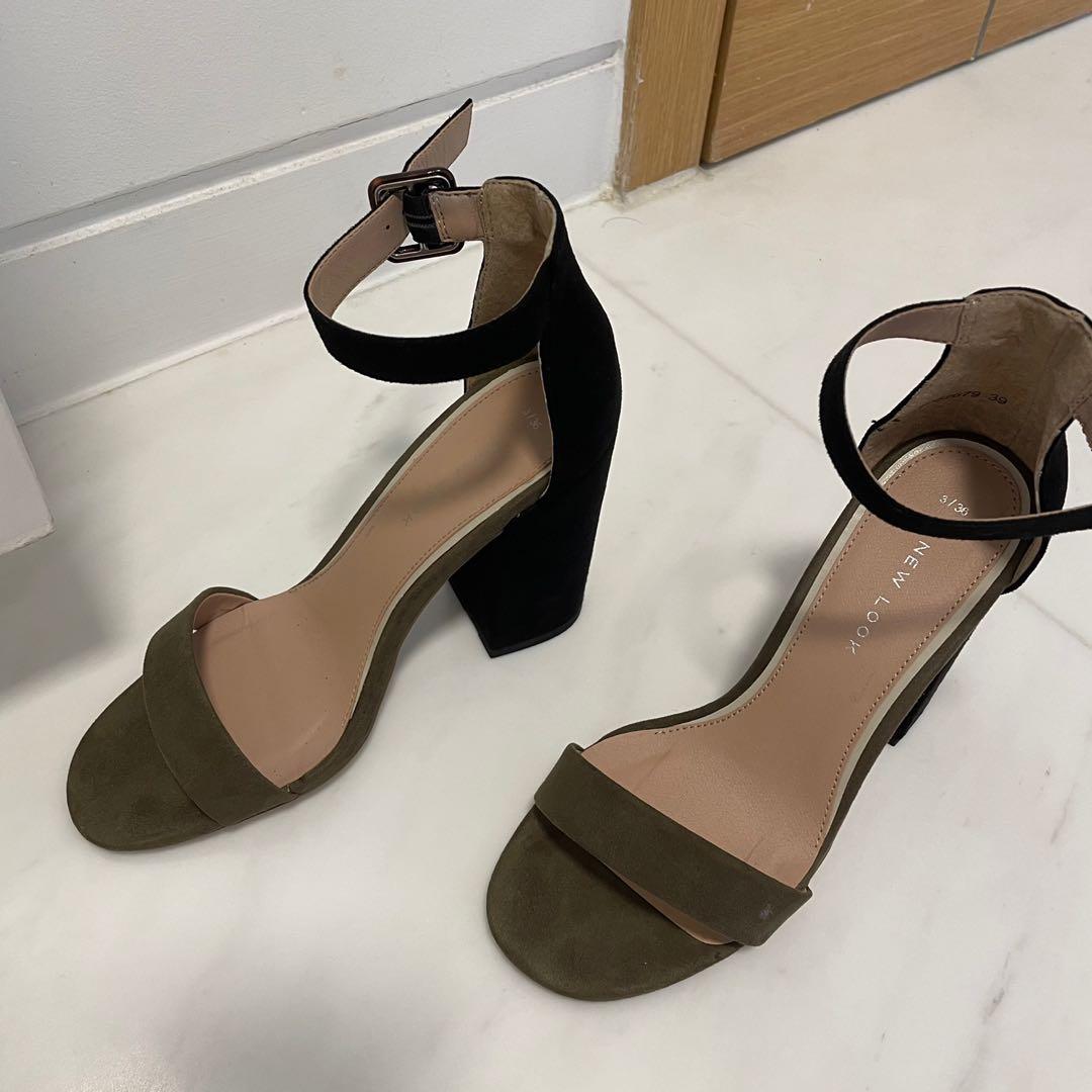 Buy Green Heeled Sandals for Women by Sneak-a-Peek Online | Ajio.com