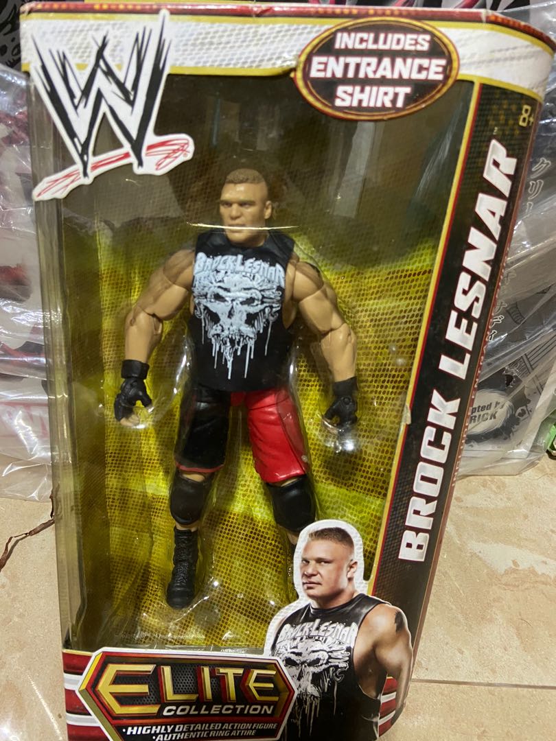 Wwe Mattel Elite Brock Lesnar Series 19 Hobbies Toys Toys Games On Carousell
