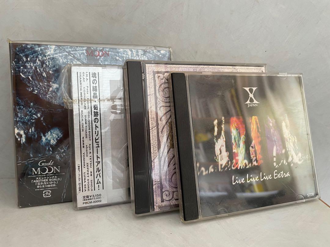 X Japan, Hide, Gackt, 興趣及遊戲, 音樂樂器 配件, 音樂與媒體- CD 及DVD - Carousell