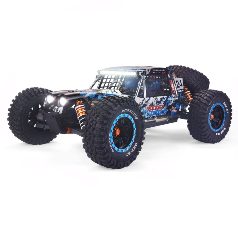 ZD Racing 1/7 DBX-07 4WD Desert Racer/Truck/RC Car 90kmh Ready-to-Run ...