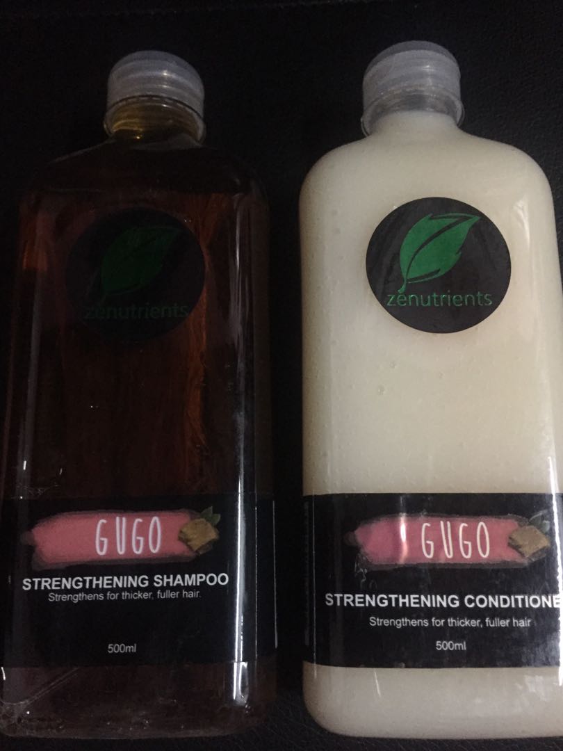 Zenutrients Gugo Strengthening Shampoo &!Conditioner SET 500ml, Beauty ...