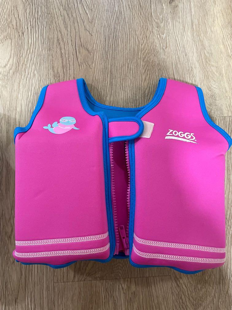 Zoggs pink swim jacket on sale