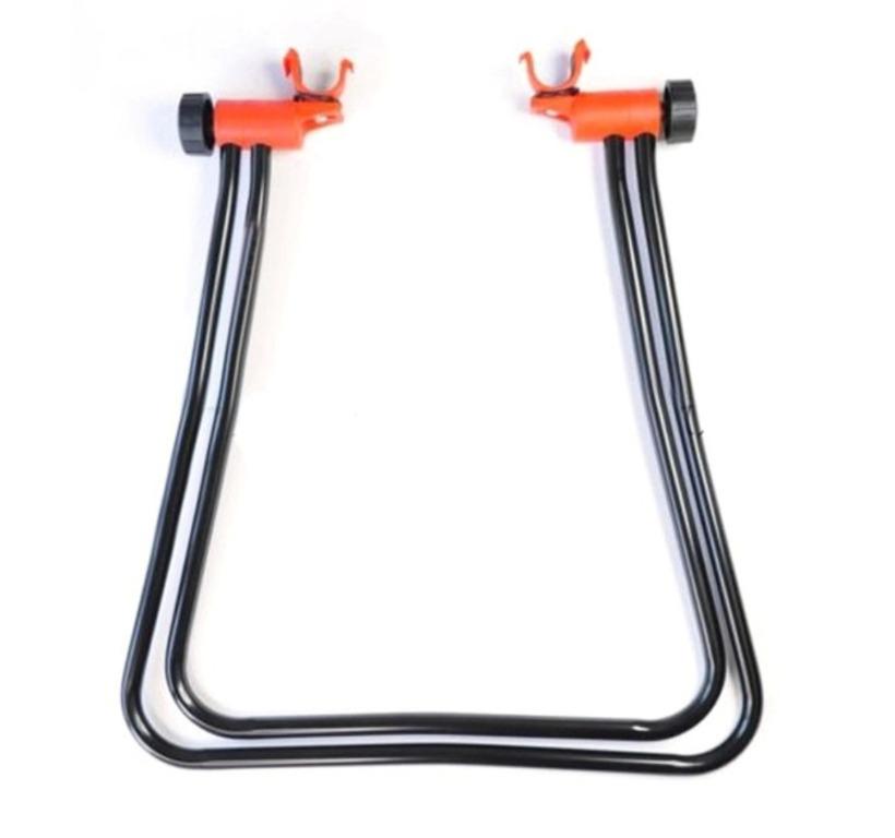 Thru axle store bike stand