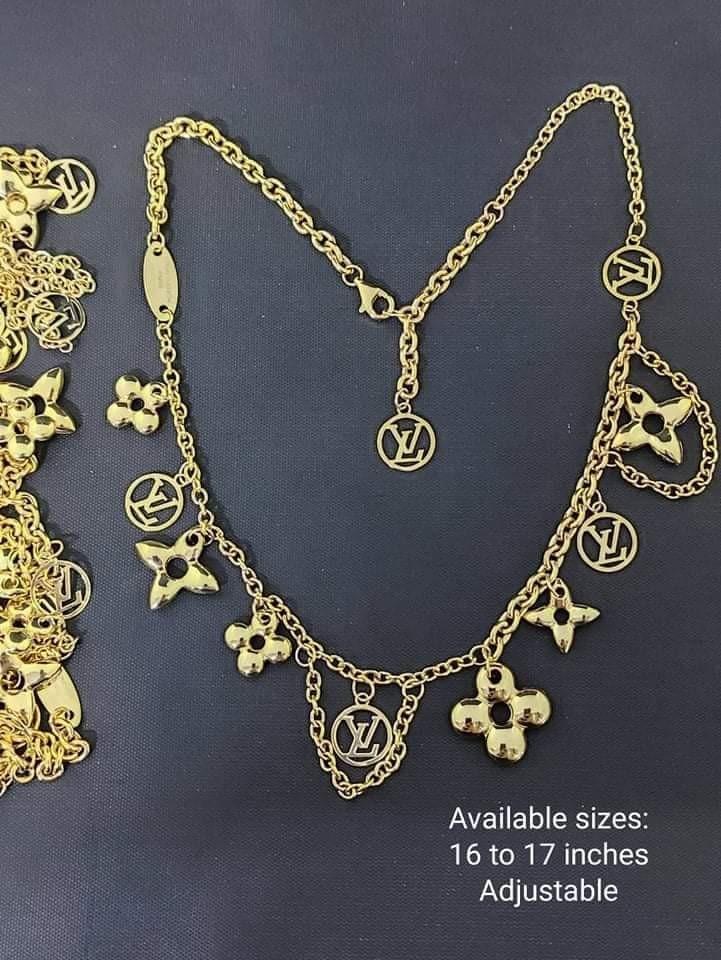 LV Blooming Supple Necklace, Luxury, Accessories on Carousell