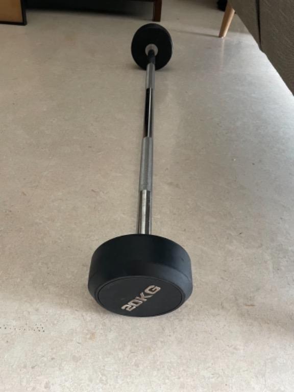 20kg fixed barbell clearance