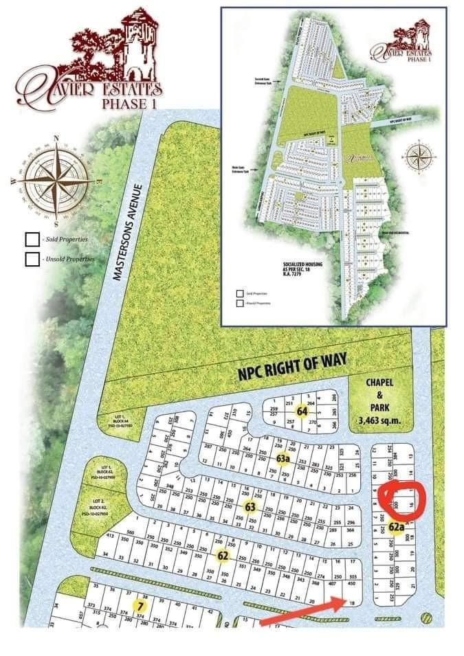300 sqm lot for sale in Xavier Estates, Phase 1. Cagayan de Oro City