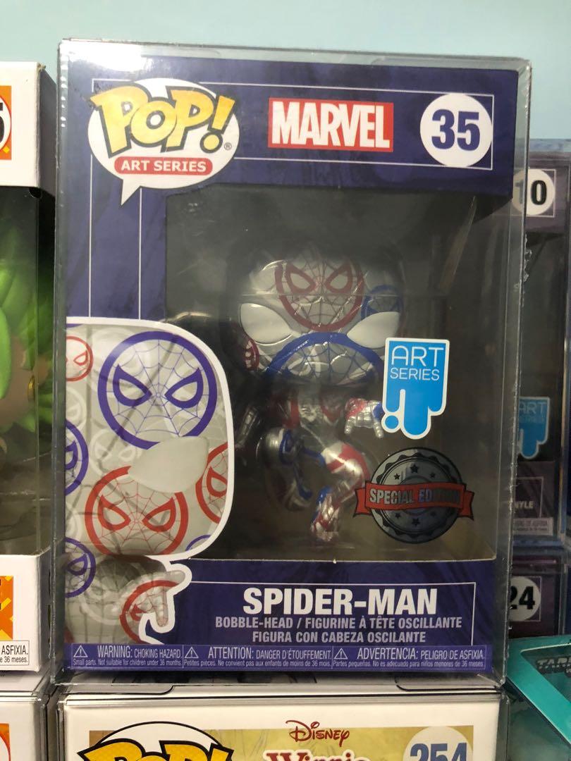 Funko POP Spider-Man Marvel Art Series Target Exclusive #35