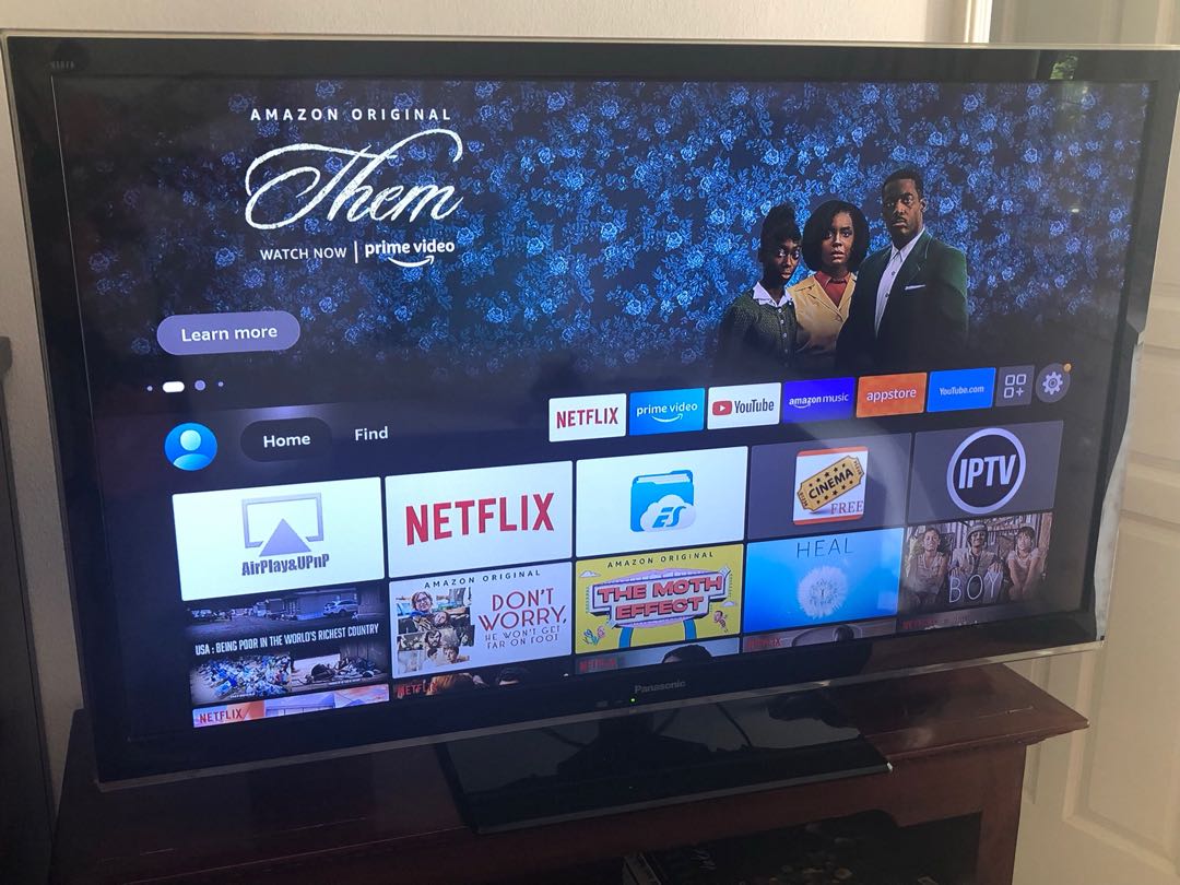 Prime video panasonic smart tv hotsell