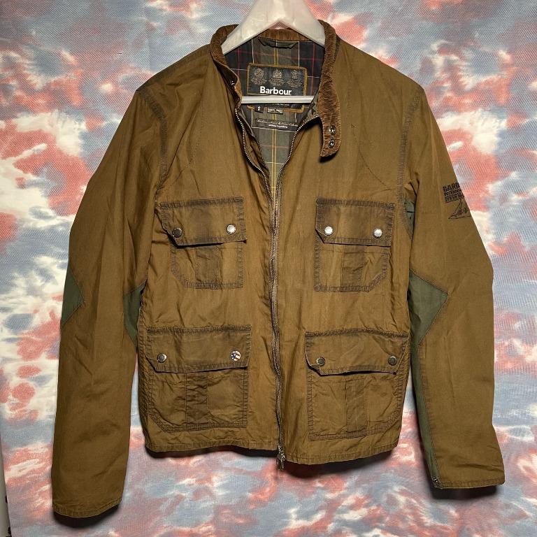 70 new Barbour International Steve McQueen Chico Wax Jacket Full