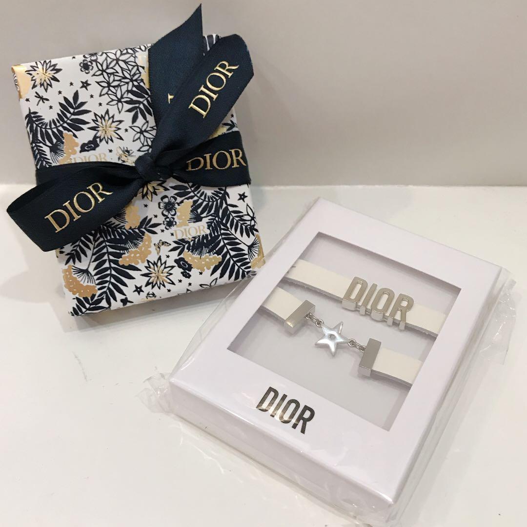 Christian Dior lucky star bracelet choker gift set Christmas