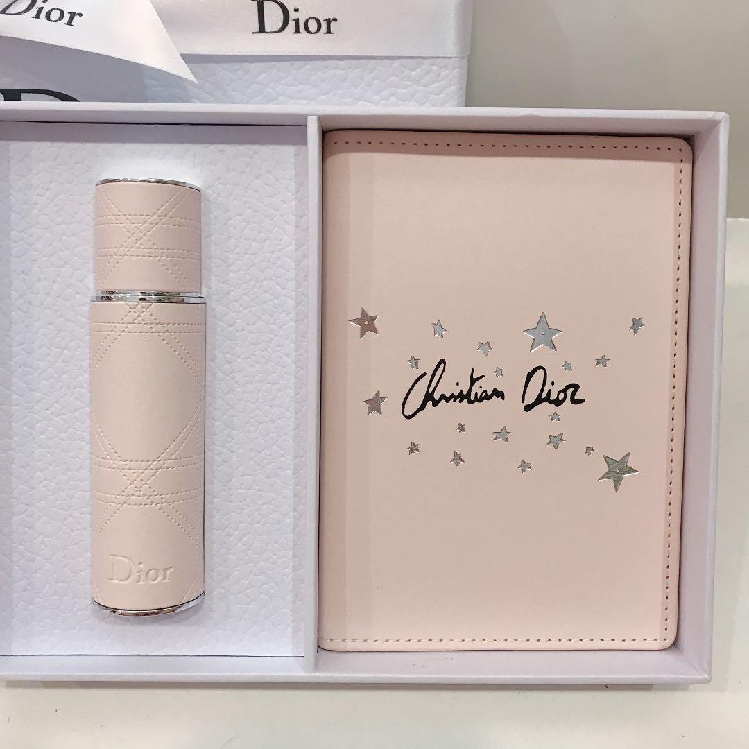 Dior travel Perfume + passport holder, Luxury, Accessories on Carousell