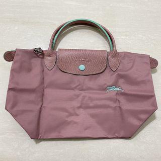 🛍#LONGCHAMP #LE PLIAGE CLUB #粉紅帆布手提包S