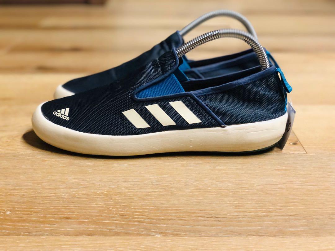 Adidas boat slip on hot sale