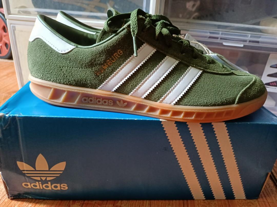 Adidas hamburg khaki white exclusive store