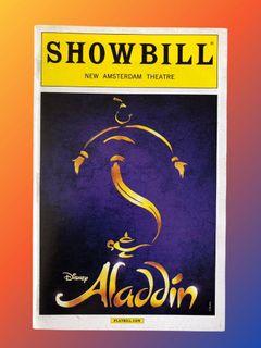 Aladdin playbill