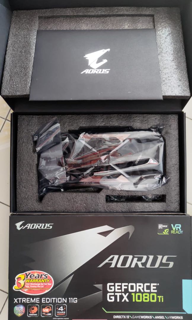 AORUS GeForce GTX 1080 TI Xtreme Edition 11G Computers Tech