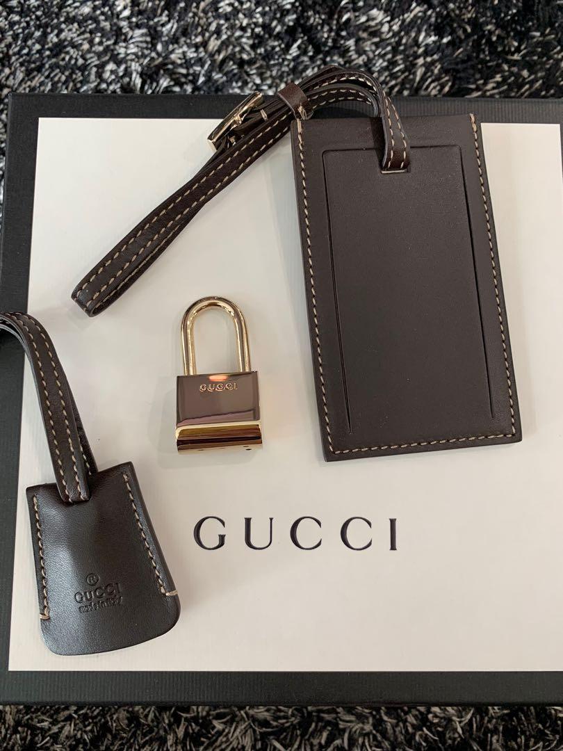 Gucci luggage tag online